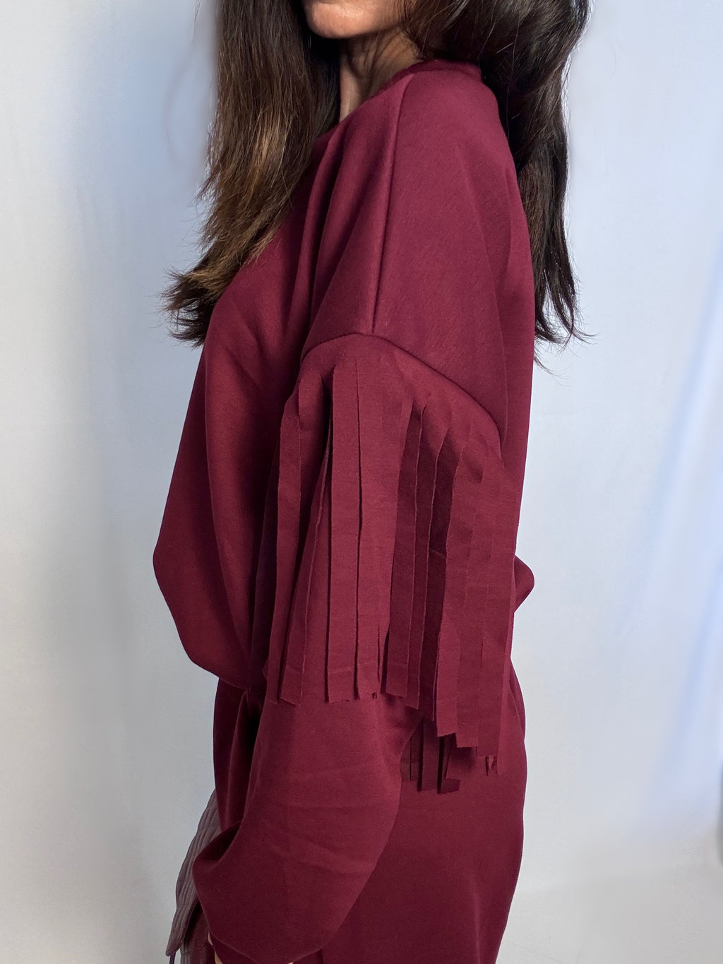 Coordinato frange Hope vino