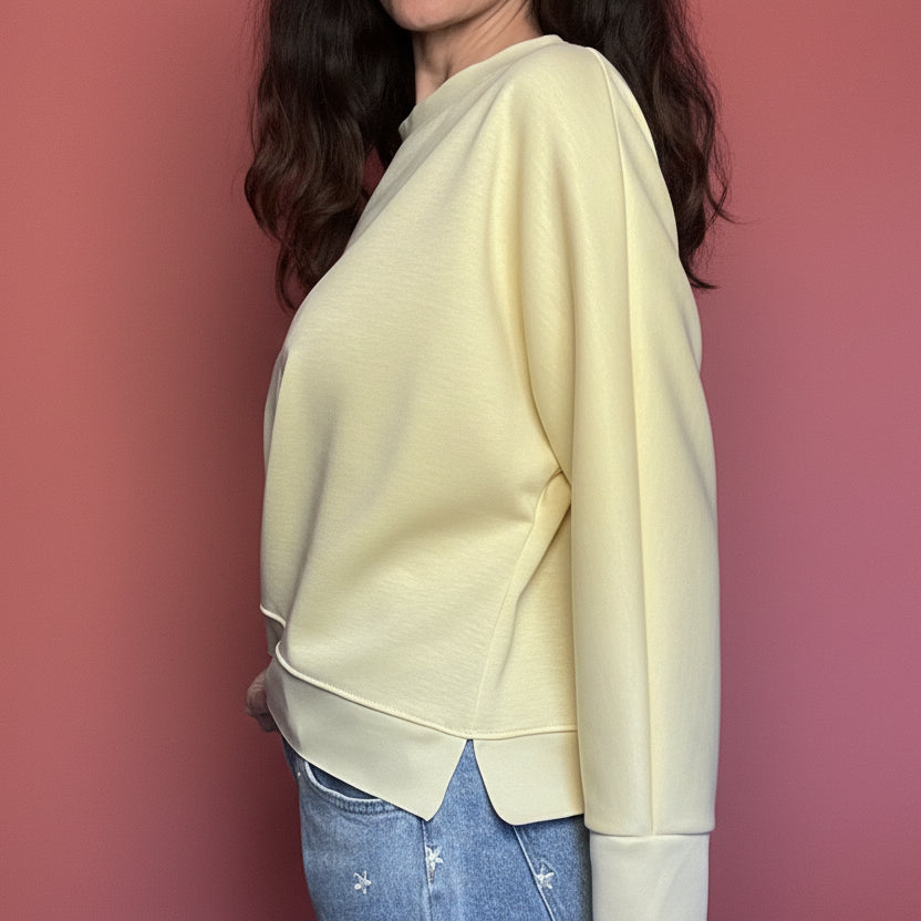 Felpa Limoncello gialla