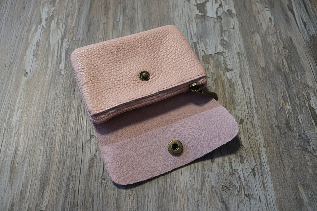 Borsellino in vera pelle Made in Italy vari colori