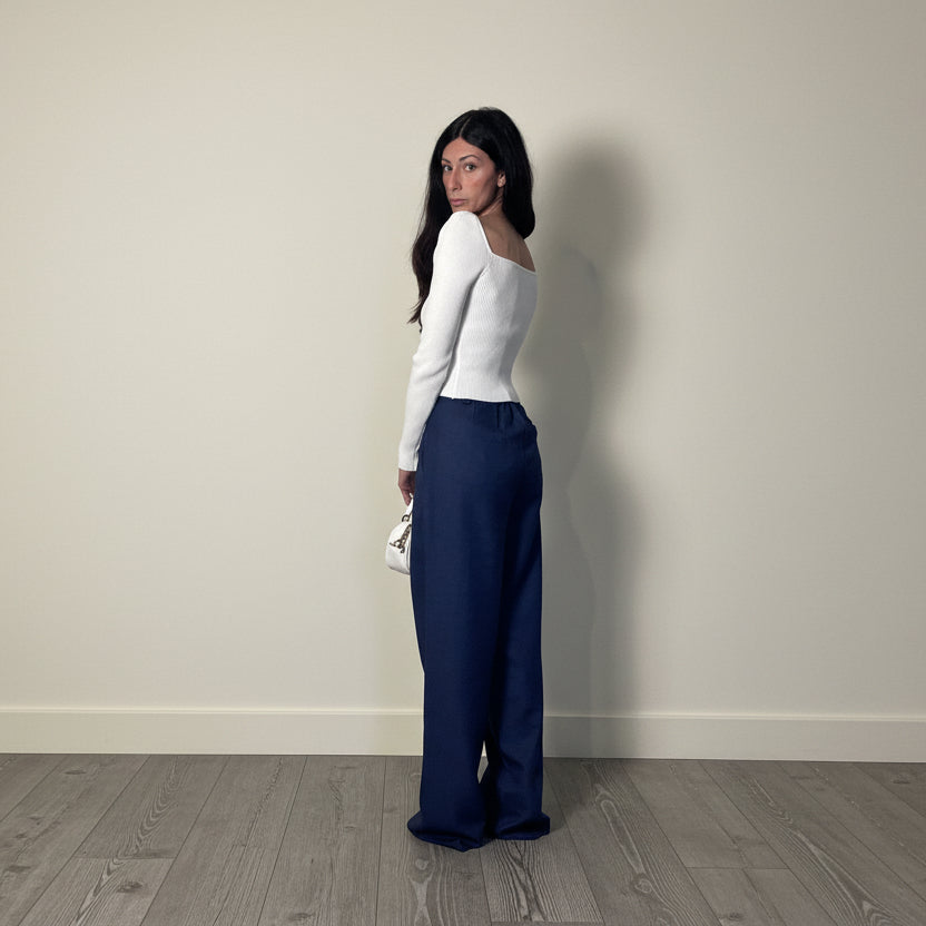 Pantalone Jasmine blu