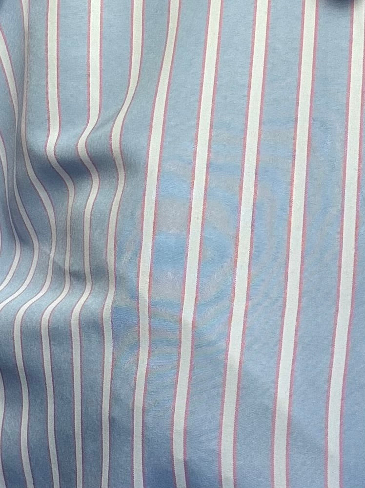 Camicia Righe bianco azzurro rosa