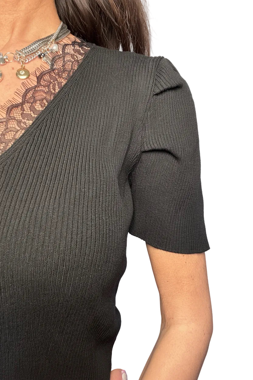 Maglia Camille nera
