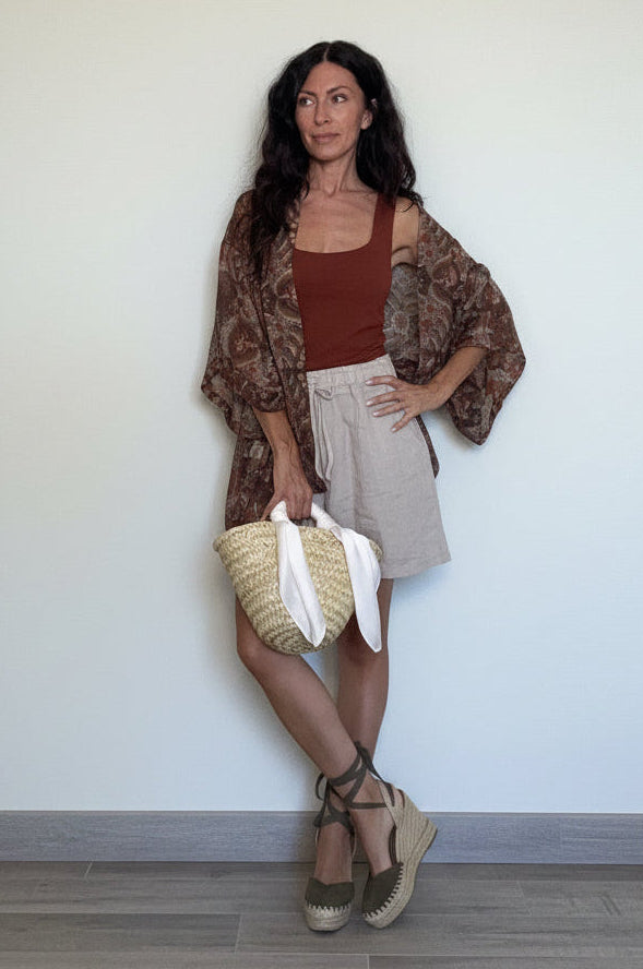Kimono Kenya cioccolato