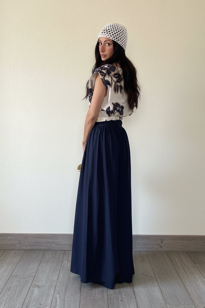 Pantalone Barcelona blu