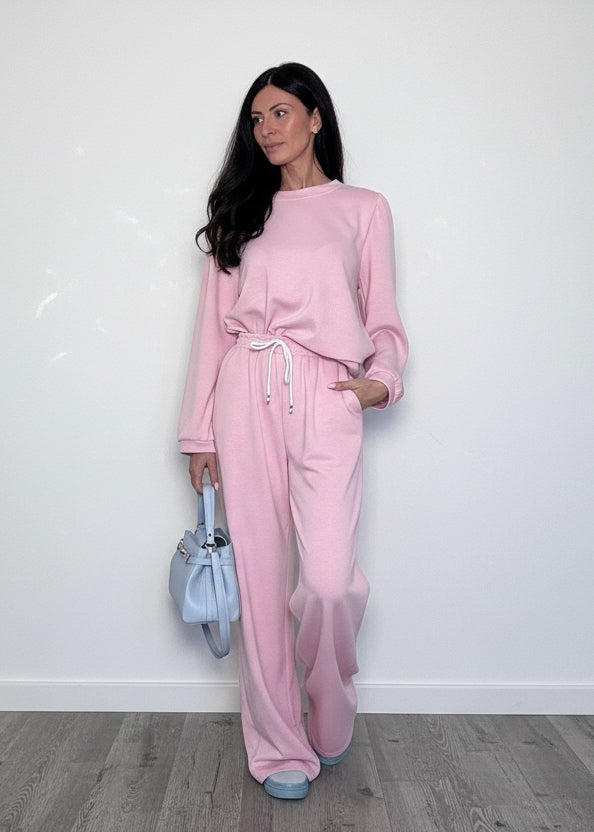 Completo tuta Incanto rosa