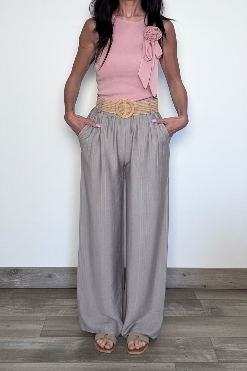 Pantalone Soleil fango