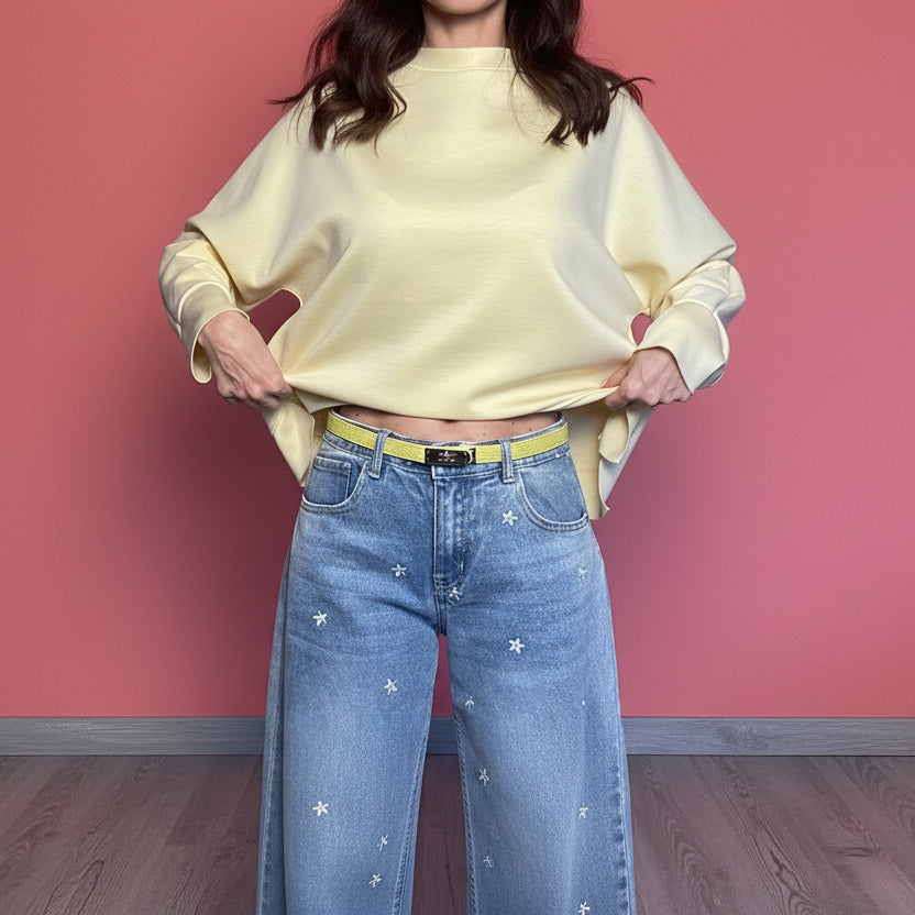 Jeans balloon Margherite